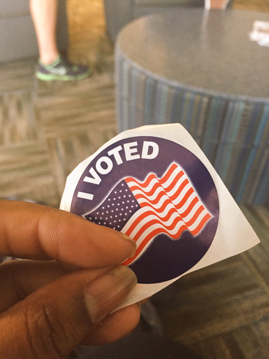 kaymyers_'s tweet photo. WHEN @HannahRaeMcF GETS YOU A STICKER B/C YOU HAVE NO STICKER CAUSE YOU ABSENTEE VOTED #bestresident #HatchVotes https://t.co/x5IYf2UIrs