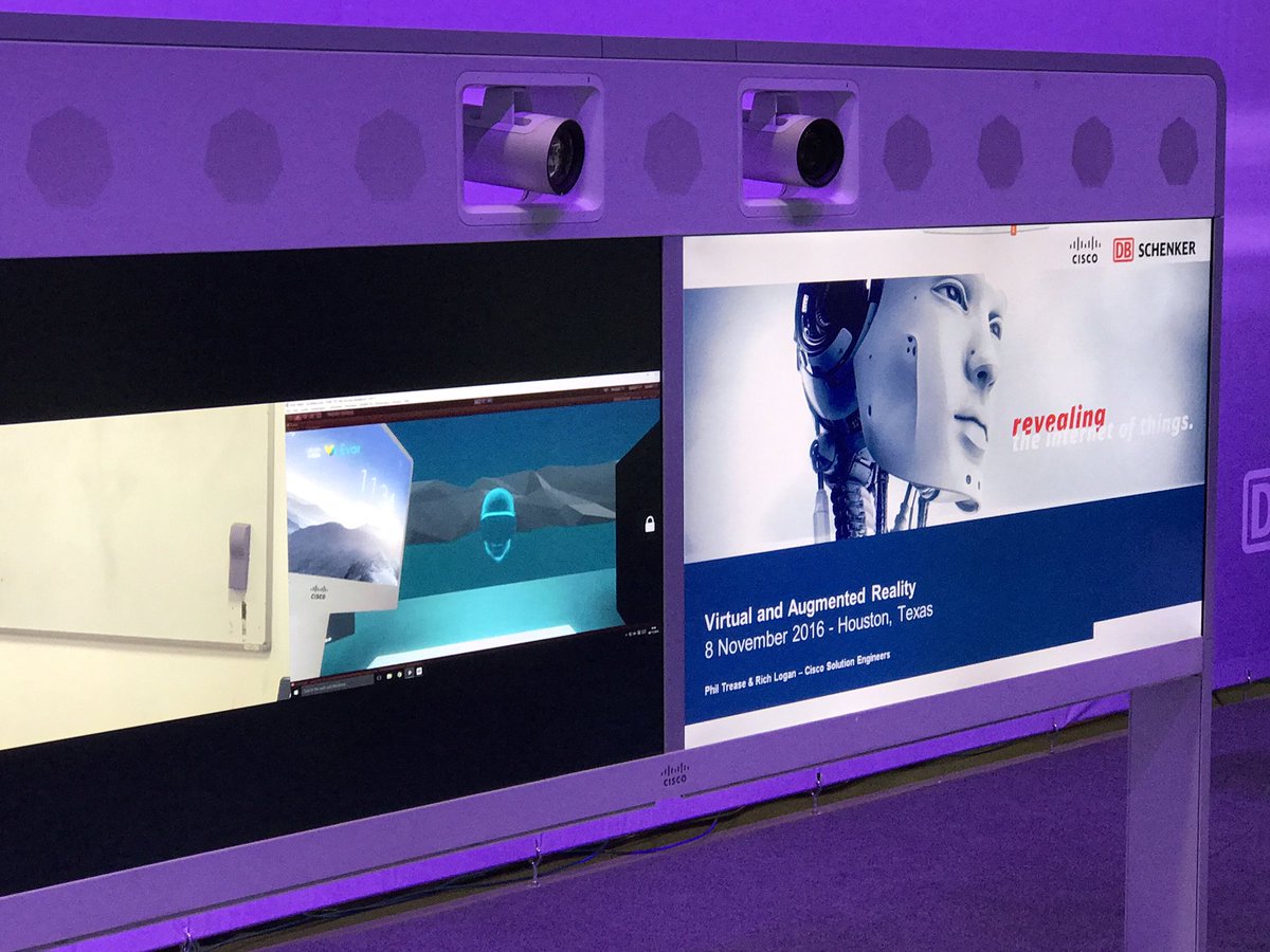 DouglasBellin's tweet photo. #CiscoMfg and DB Schenker launch #Houstoninnovation and #digitizedwarehouse https://t.co/OwJTHcwrV2