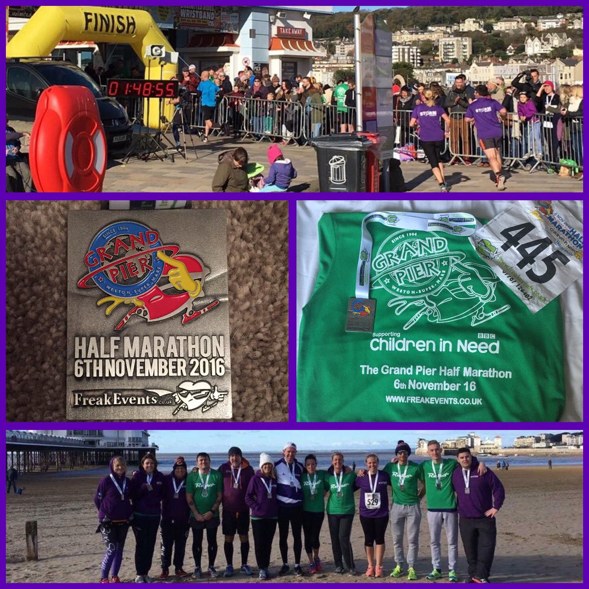 Still on cloud 9 after Sunday! Huge PB #GrandPierHalf #WestonSuperMare 
Congratulations <a href="/FreakEventsUK/">Freak Events</a> put on a great event! <a href="/StormPlymouth/">Storm Running</a>