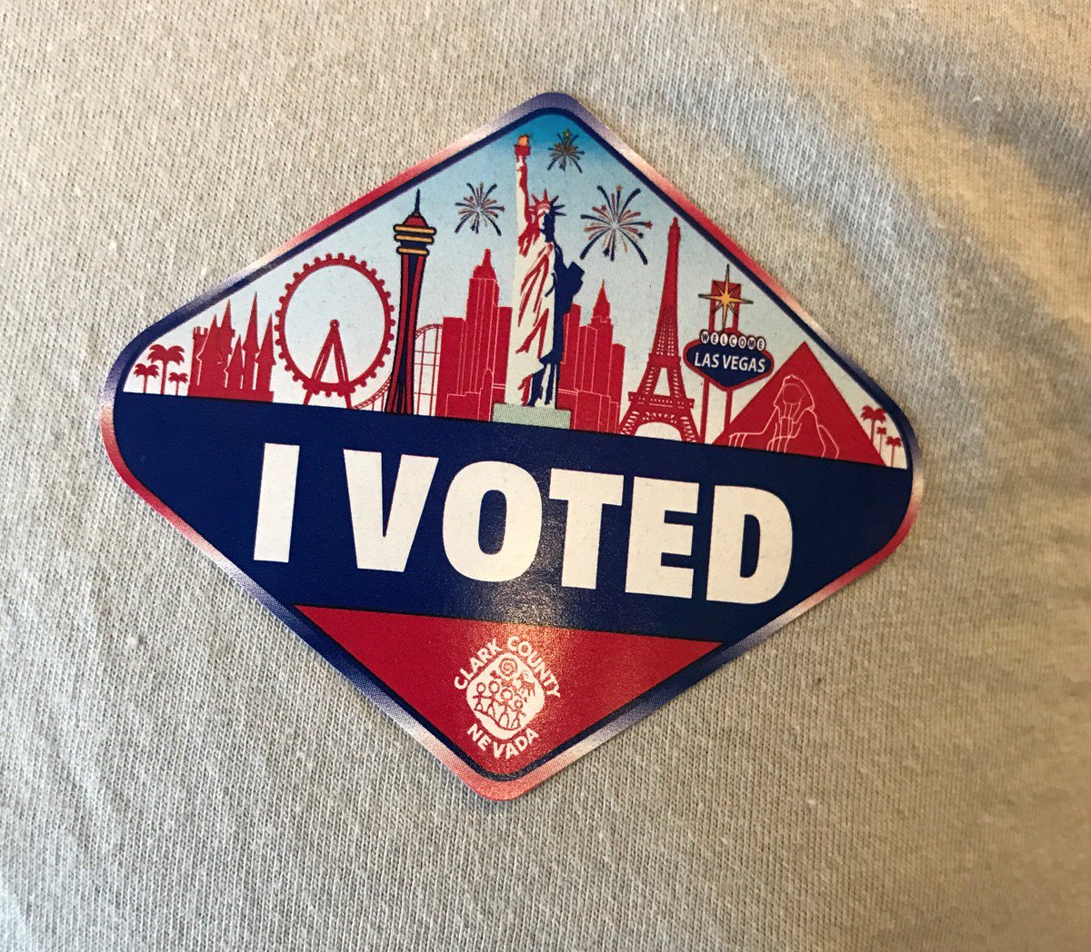 Zappos On Twitter Happy Electionday We Voted Did You We Also Happen To Love The Las Vegas I Voted Sticker Show Us Yours