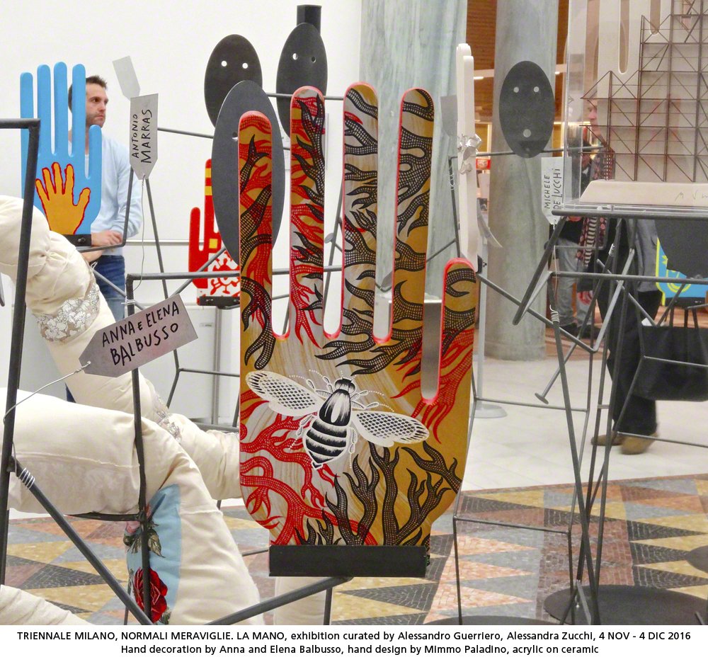 balbusso_twins's tweet image. #normali #meraviglie. La #mano #exhibition #Triennale of #Milan 54 #artists #designers interpret the #hand by #Mimmo #Paladino
@LaTriennale