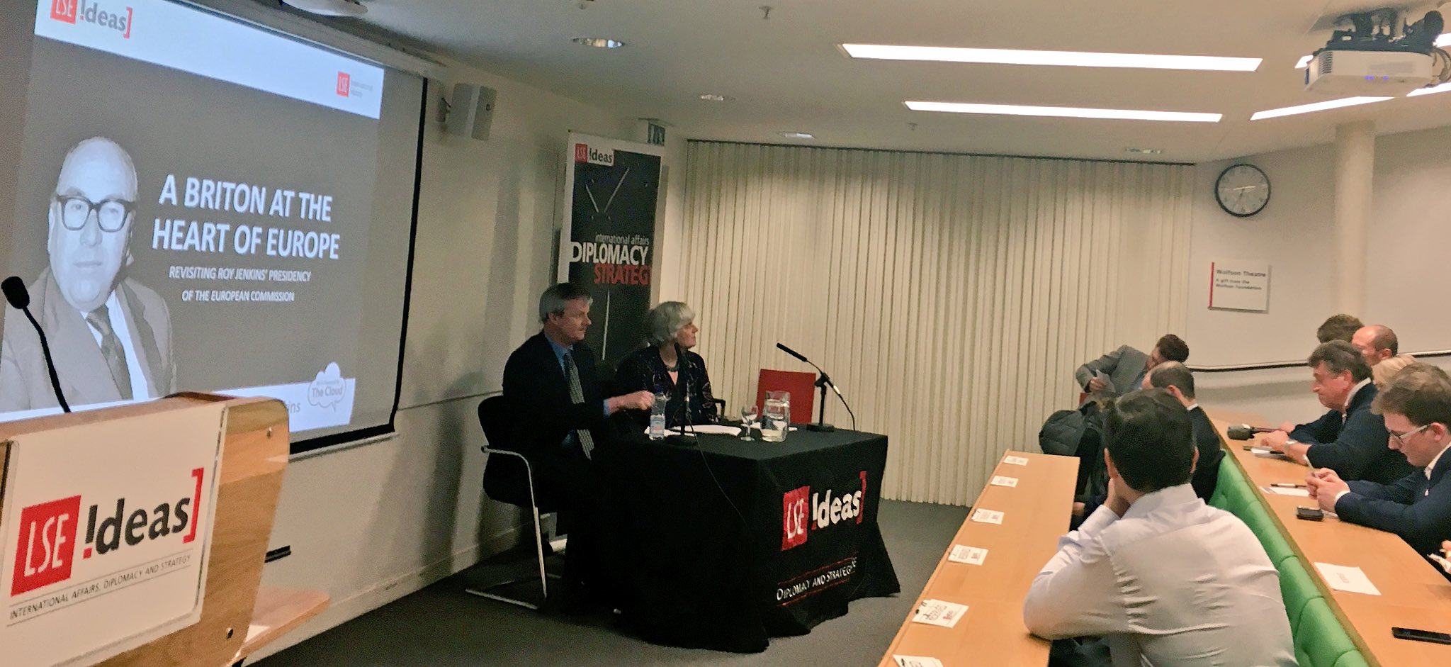 About to start tonight's Briton at the Heart of Europe:Revisiting Roy Jenkins' EC Presidency with Piers Ludlow. Join the debate #LSEJenkins https://t.co/4cOJ1o2he0