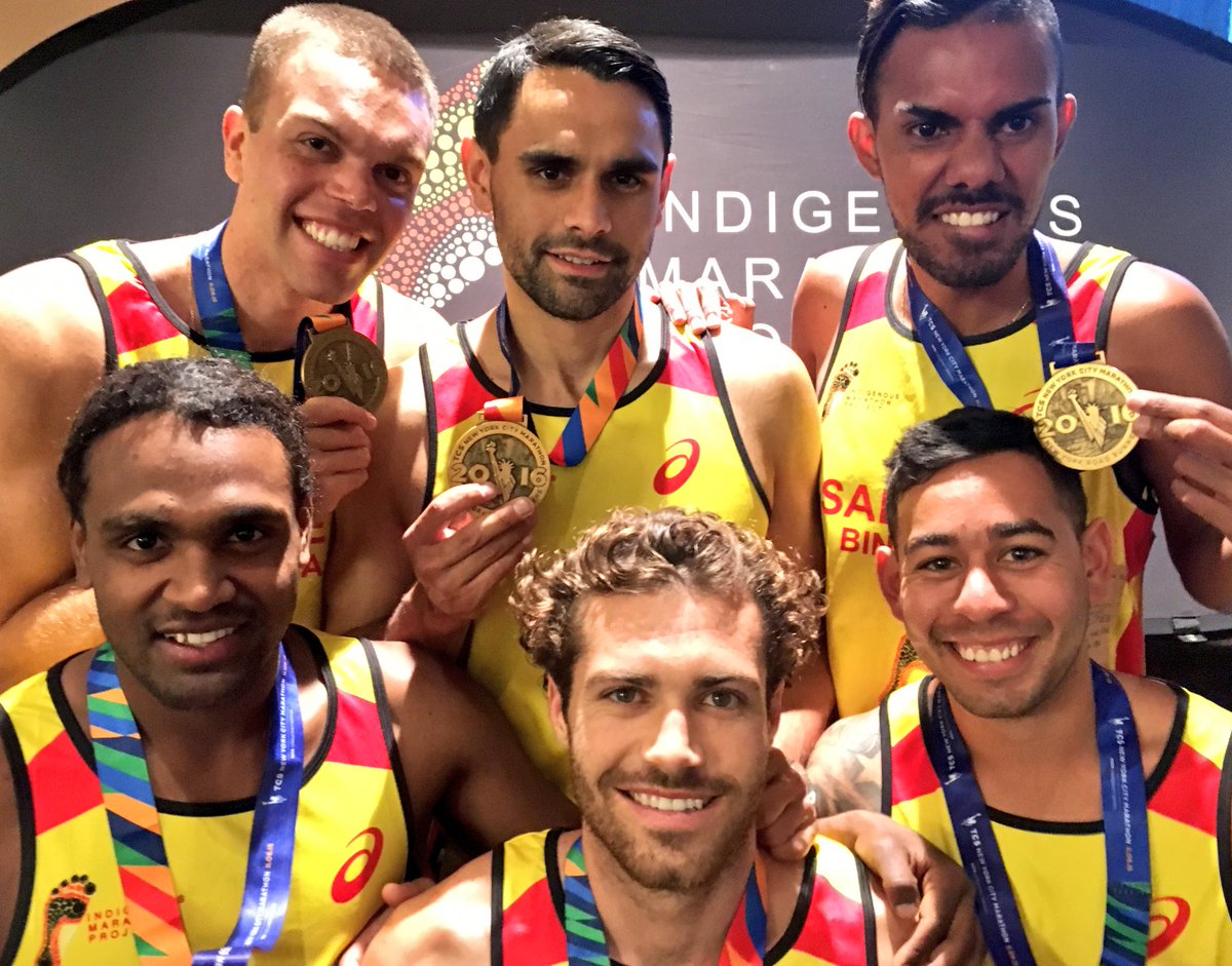 IMP sisters &amp; brothers, united thru strength of purpose to change the future <a href="/IndigMaraProjct/">The Indig Mthn Found</a> #RunSweatInspire