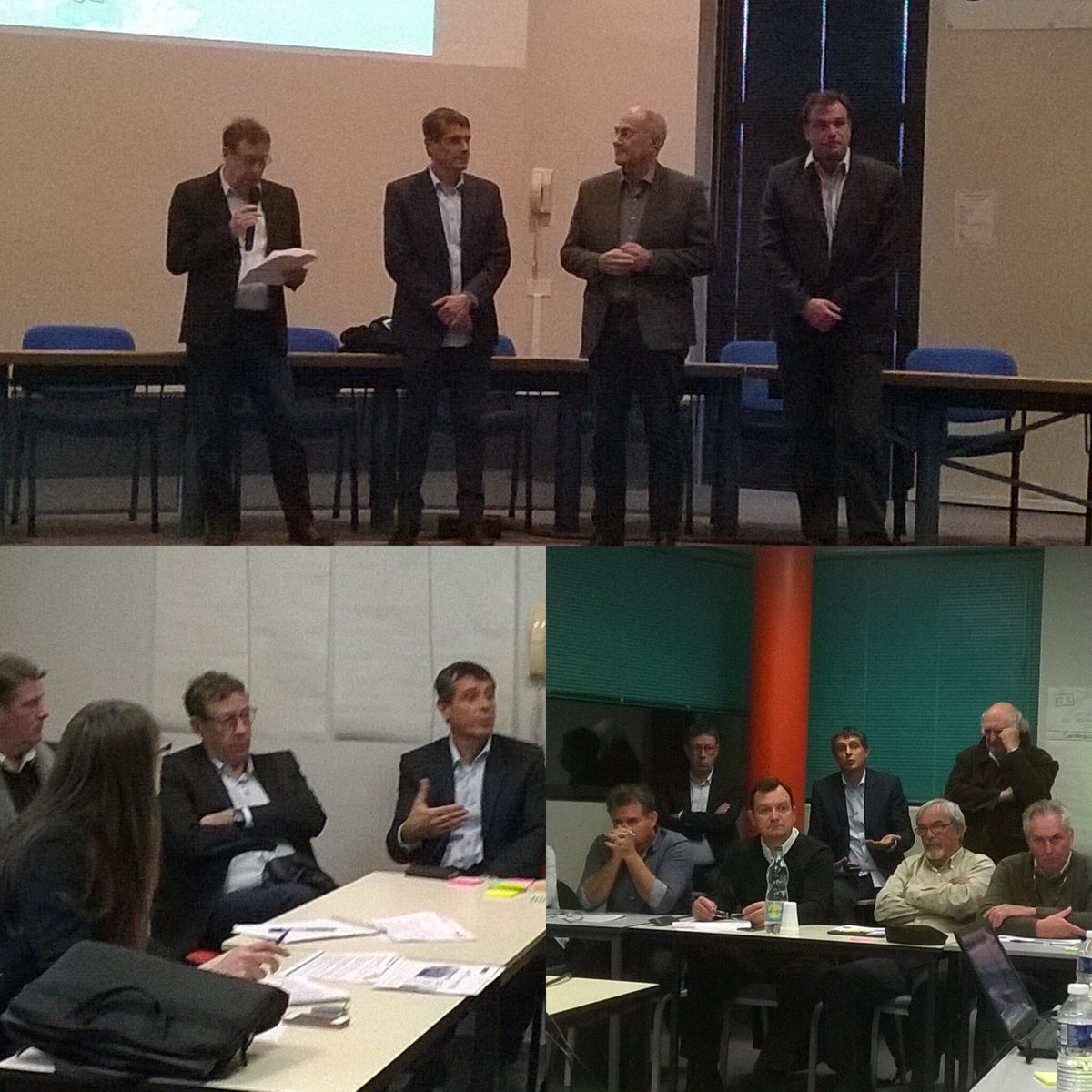 fredericlacas's tweet photo. Après #Beziers, c'est à #Narbonne que nous animons 2 ateliers économiques dont un sur la #viticulture et un sur la #transitionenergetique. https://t.co/aIB8JNX0tX