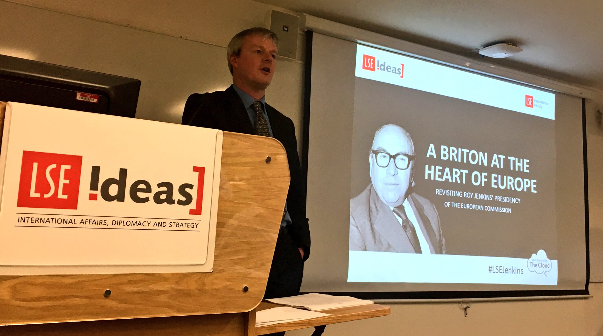 'The project allowed me to interview members of EC that have shared the 4 years with Jenkins' says Ludlow #LSEJenkins https://t.co/Q5oThnUBxD