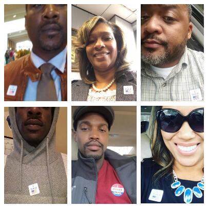 Challenge:  Create a Collage and hashtag it!! #BeautifulBlackVoters