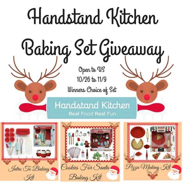 FindingSanity1's tweet photo. Time is running out to win a baking set from @handstand_k . Hurry and get your entries in now! #HandstandKitchen https://t.co/E8DFd8LxuX https://t.co/CpyBabGu1l