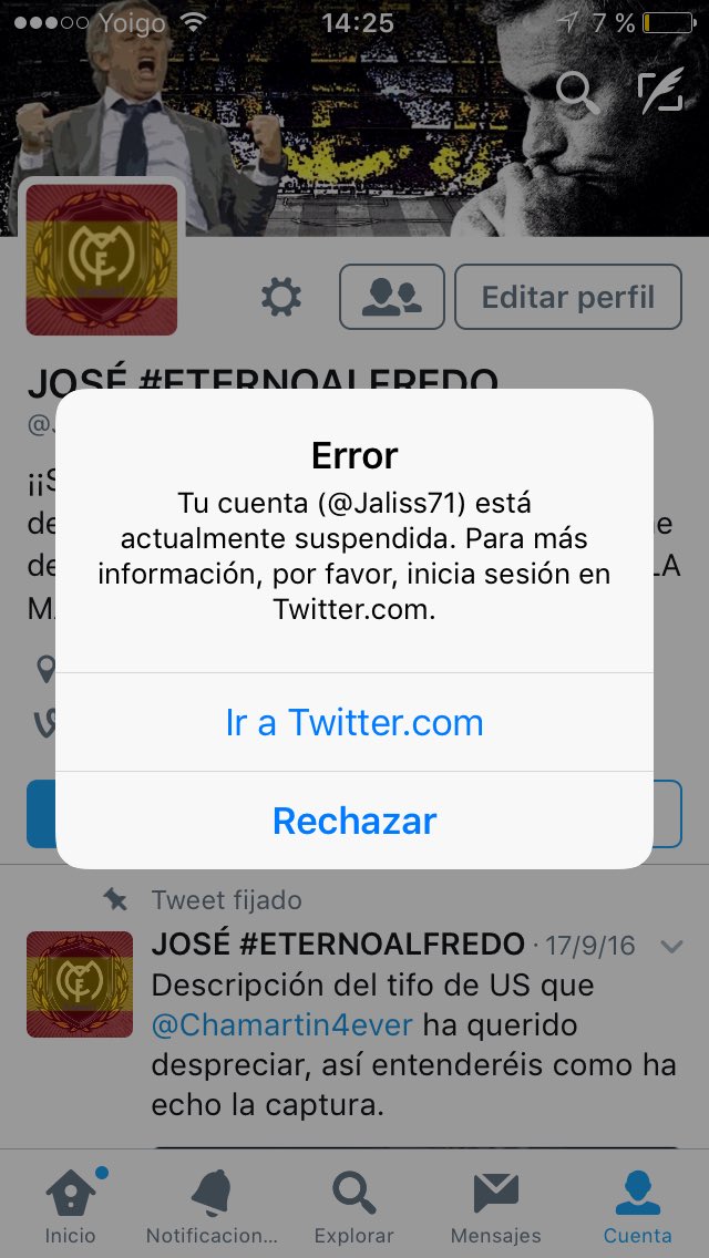 JOSÉ #ETERNOALFREDO tweet media