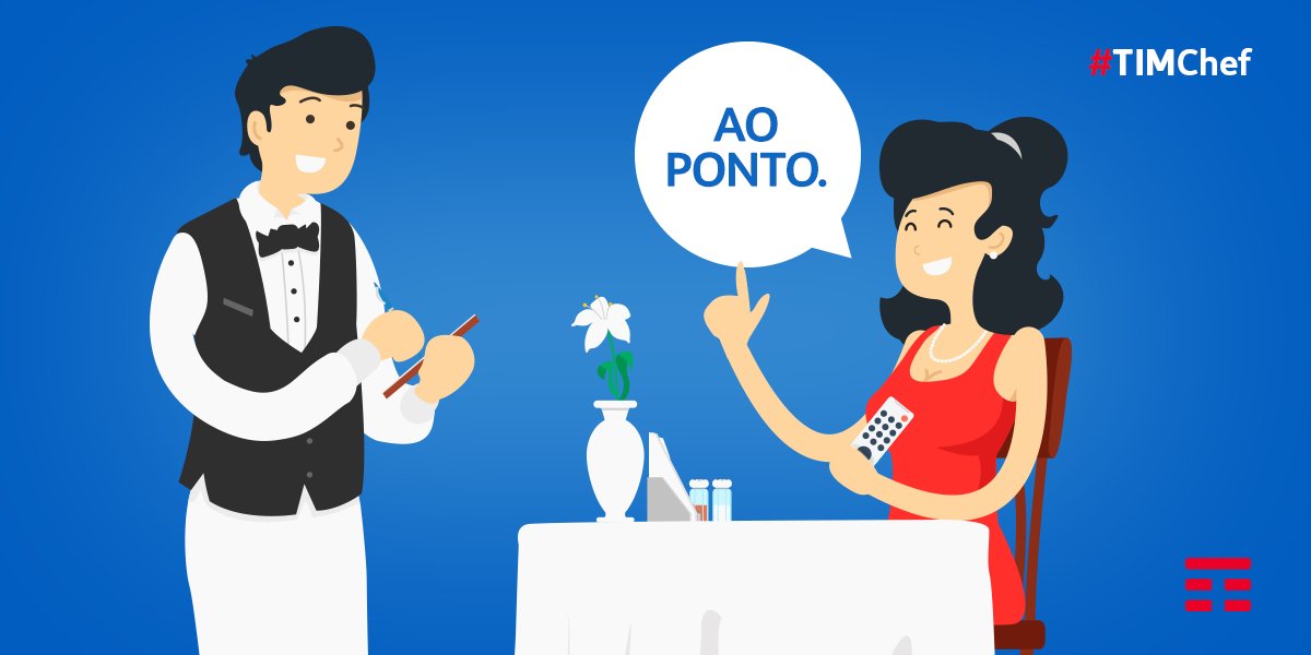 TIMBrasil's tweet image. Garçom, traz um #MasterChefBR com 7 participantes, pitadas de drama e uma dose de eliminação. #TIMChef