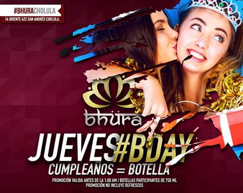 salvelvaz's tweet image. Jueves de cumpleañero con reservación al 2227065948