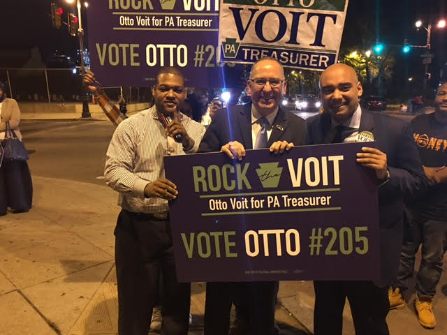 VoitForPA's tweet photo. One hour to go! If you're in line by 8, you have the right to vote. If you run into trouble, call 1-877-917-2467.
#RockTheVoit #ElectionDay https://t.co/idbVyJjHoJ