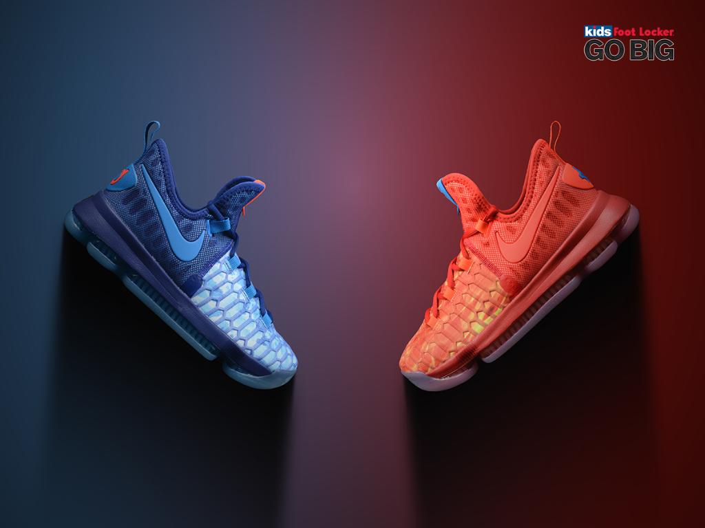 Kids Locker on Twitter: "Check out the new #Nike KD 9 'Fire &amp; In stores and online Friday. https://t.co/OZ3gKEJ9Ic" / Twitter