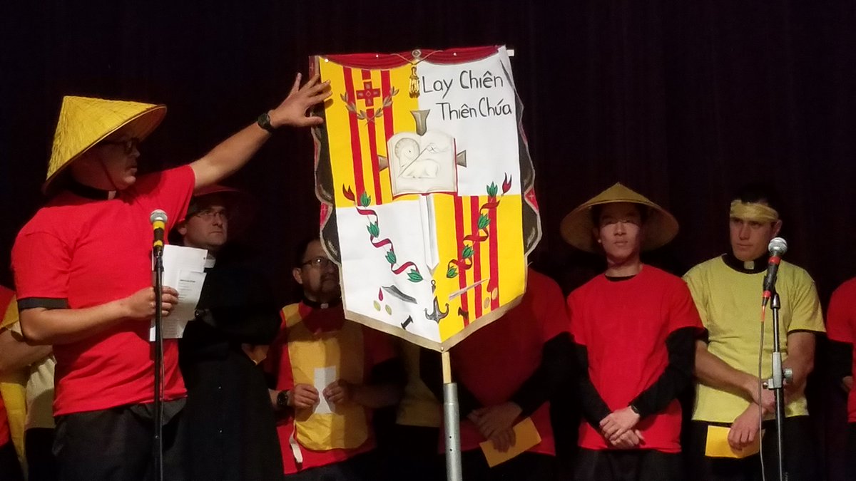 The 2016 Floral Games have begun! TEAM JAPAN, VIETNAM, and CHINA are on the MARCH!!