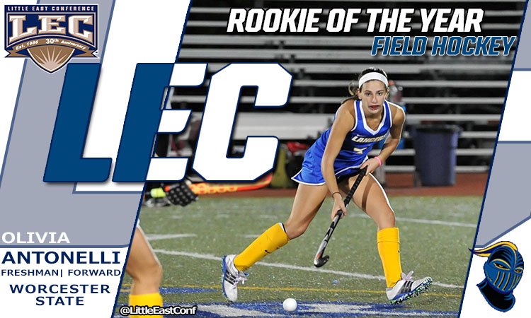 LittleEastConf's tweet photo. #LEC_FH | Congratulations to @wsulancers Olivia Antonelli on being named the 2016 LEC Rookie of the Year! https://t.co/SMQKfWBkx0 https://t.co/7GVJlPD0KS