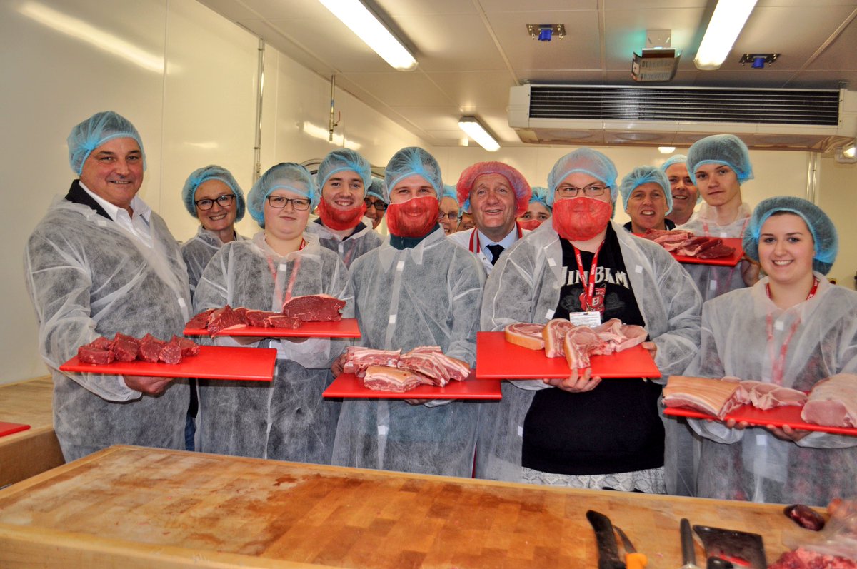 Reaseheath's tweet photo. Great to see so many employers &amp; staff at the launch of our new butchery apprenticeships https://t.co/TPPJCDbTA1 #TrailBlazer https://t.co/hHRZvxS59L