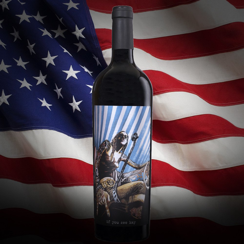 Kay for President. #Vote #Wine #Election2016