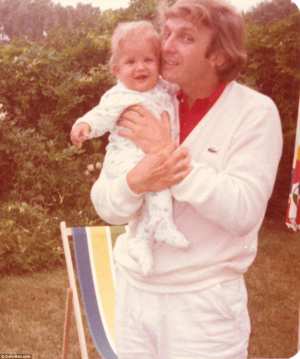 AmyMek's tweet photo. Love this! Our Next President, @realDonaldTrump &amp; his son, @DonaldJTrumpJr, Dec. 31, 1977. #Blessed 

#ElectionDay https://t.co/BU0B5sNE67