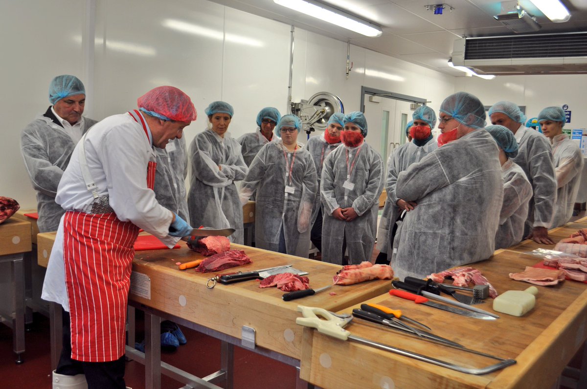 Reaseheath's tweet photo. Did you know? We’re the first in the north west to offer #trailblazer butchery apprenticeships #futureofwork #careersinfood 🐷 https://t.co/60hF6NhFhG