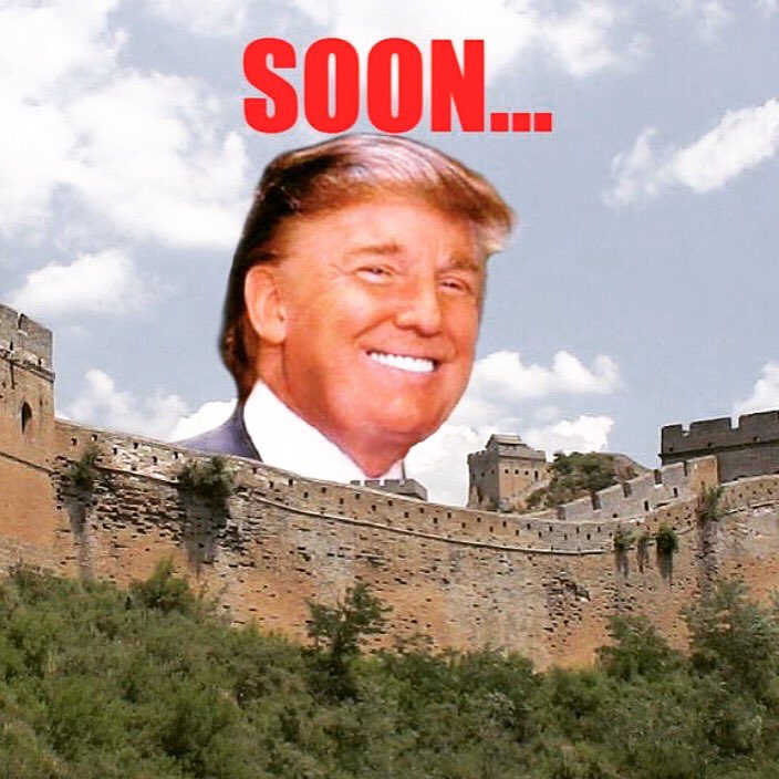 CountVojtech's tweet image. Touched up your tan on this.  If you build it, they won't come @realDonaldTrump #TrumpPence16