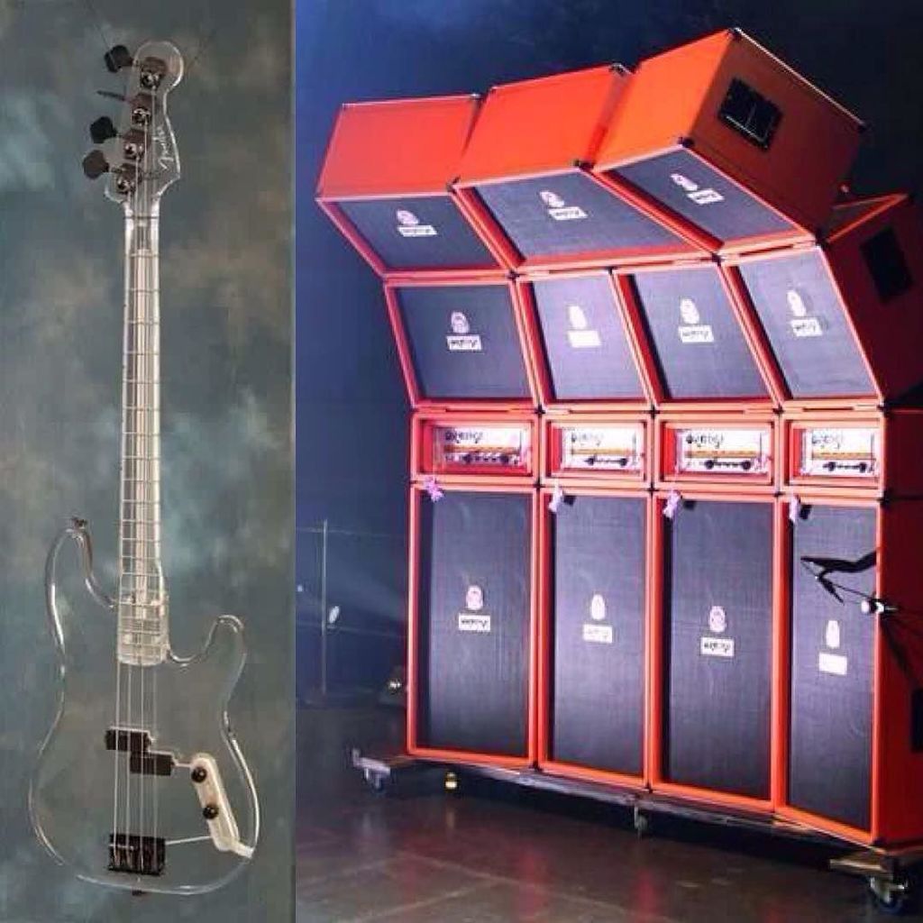 pegbucket's tweet photo. The prince's new rig. Coming 2020. #winning #wallofsound #turnitup #lucite #soundcheck https://t.co/0Jv2BfOGL8 https://t.co/RDdUOD7PFJ