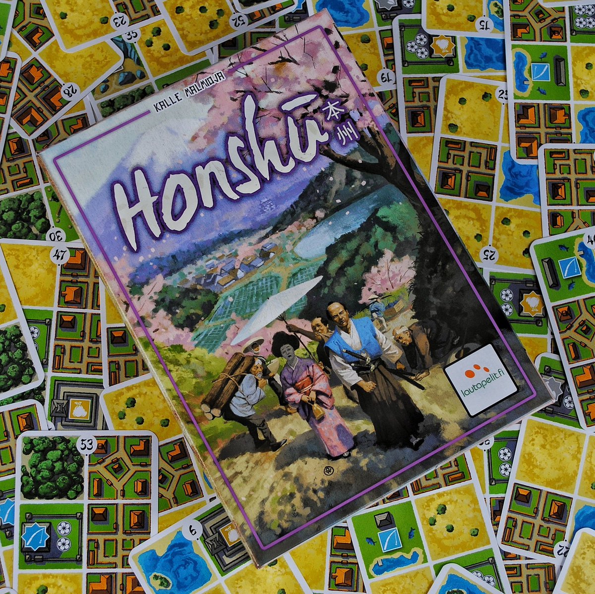 theboardgeek's tweet image. Honshu, one of my favorite games I got from Spiel @Lautapelitfi @malmioja