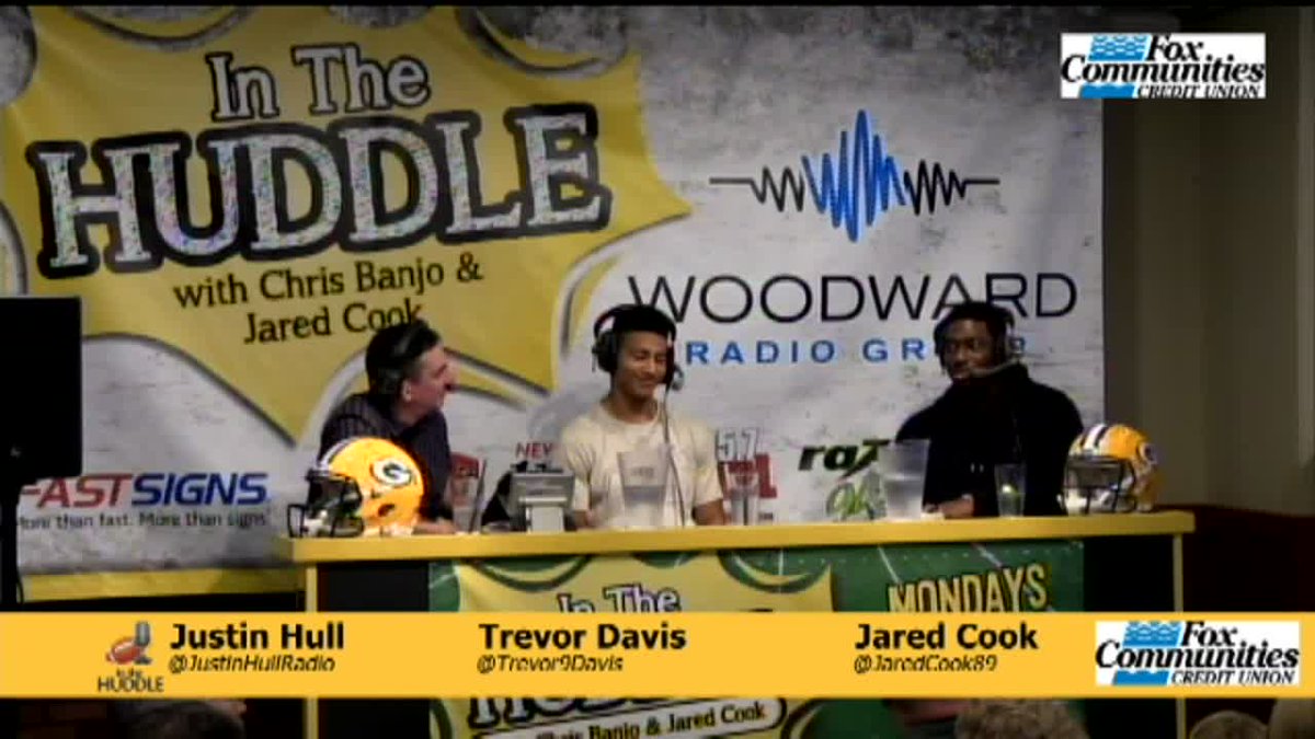 InTheHuddleShow's tweet photo. Miss all the laughs last night with @JaredCook89 & @Trevor9Davis? Watch last night's show now! #ITH2016 --> https://t.co/xWQKH4jnUy https://t.co/Drw6fOD138