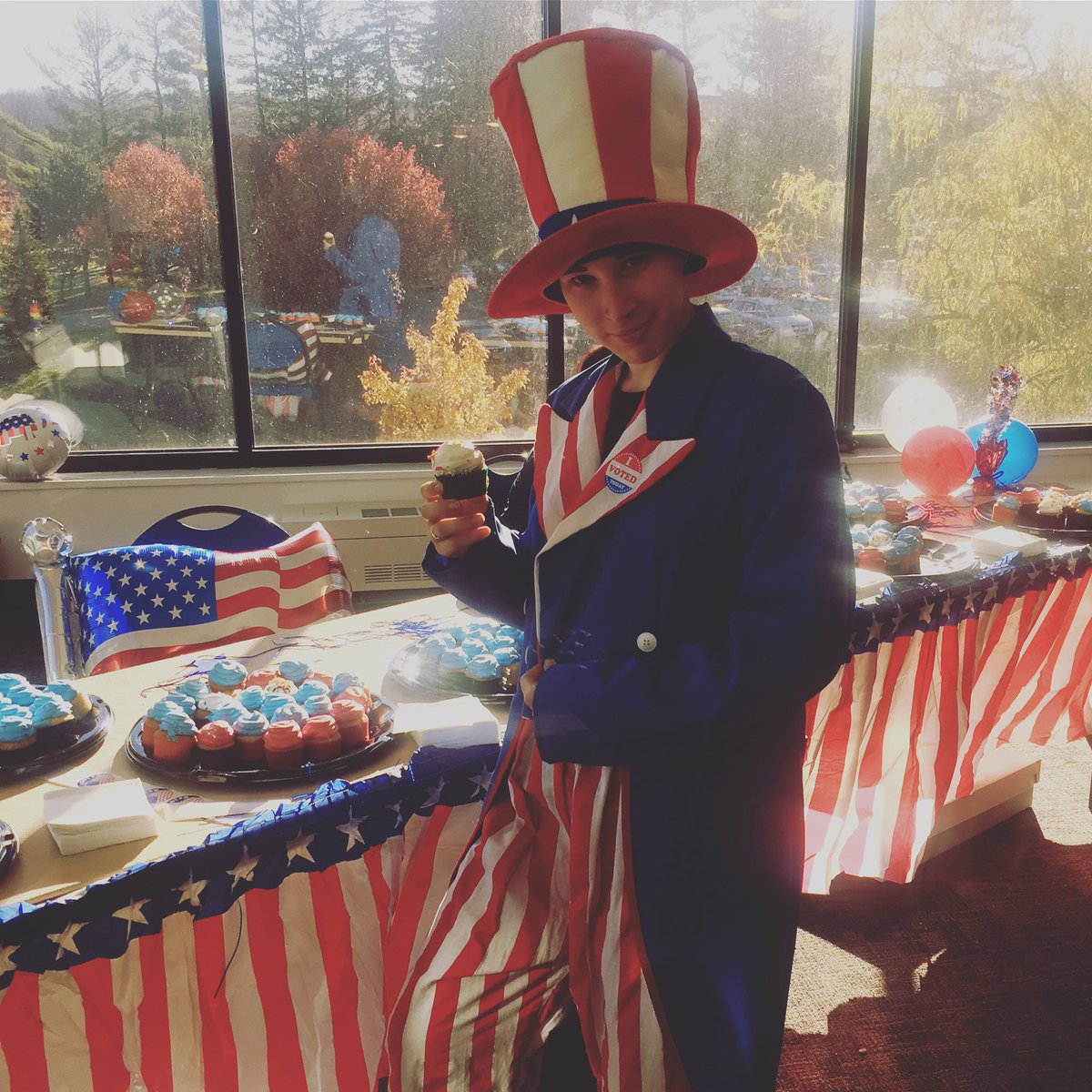 Sister_Strength's tweet photo. Happy Election Day! #ElectionDay #grabhimbytheballot #unclesamgoddamn https://t.co/ct20tAEtZj
