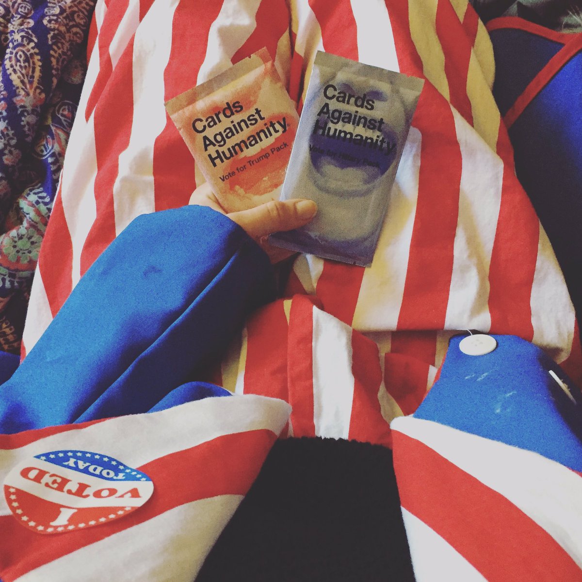 Sister_Strength's tweet photo. Happy Election Day! #ElectionDay #grabhimbytheballot #unclesamgoddamn https://t.co/ct20tAEtZj