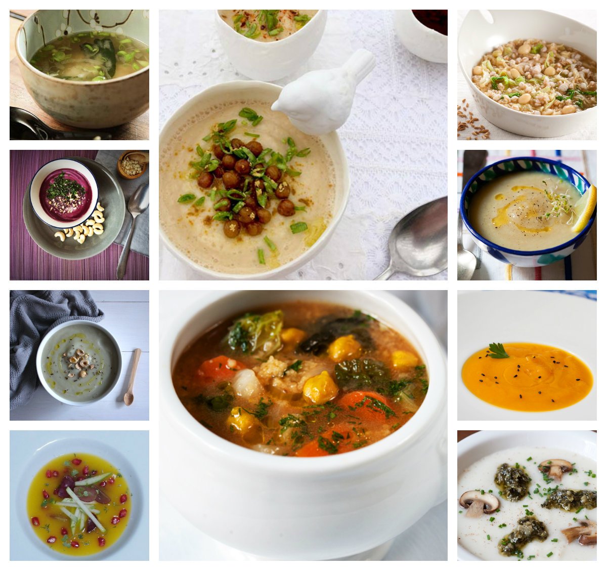 ¡Tiempo de #cremas y #sopas calientes! Aquí tienes 10 #recetas sanísimas y deliciosas ;) ow.ly/vs7E305XI96