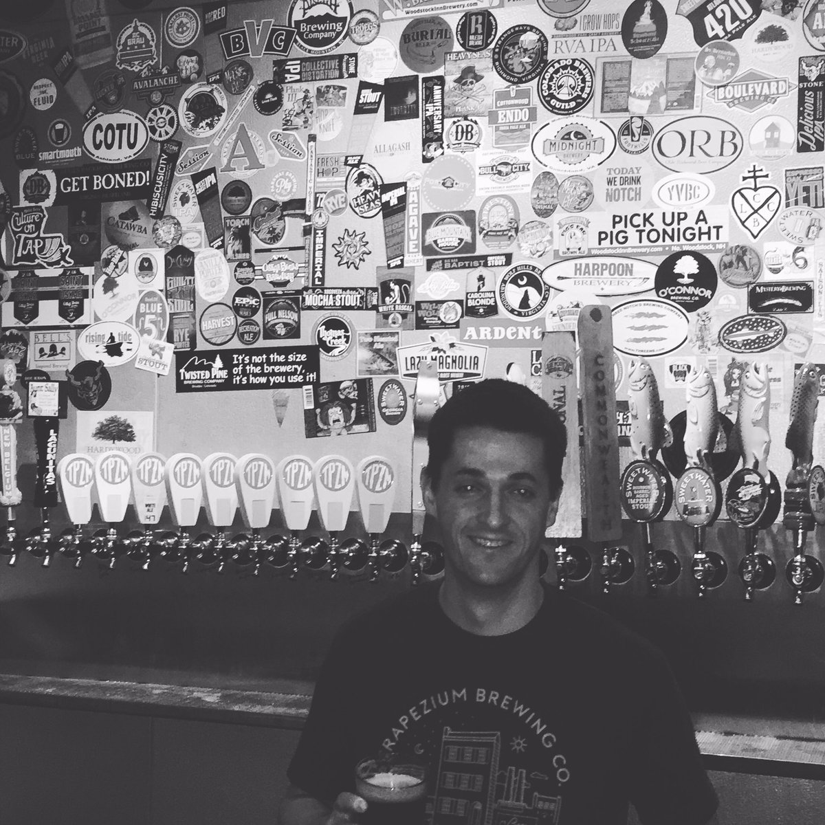 Come join Joey and me at Brew for 9 TPZM beers, including our collaboration beer "Consequences", made especially for election coverage. 😳😫🍻