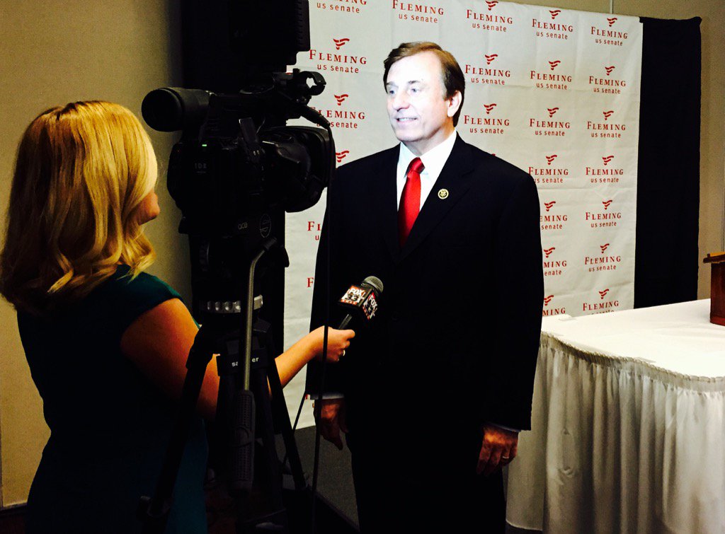 Dr. John Fleming (@flemingforla) on Twitter photo .<a href="/NBC6News/">KTAL NBC 6 News</a> interview--We have worked hard to bring our Conservative message to the people of LA! #lasen .<a href="/NBC6News/">KTAL NBC 6 News</a> interview--We have worked hard to bring our Conservative message to the people of LA! #lasen