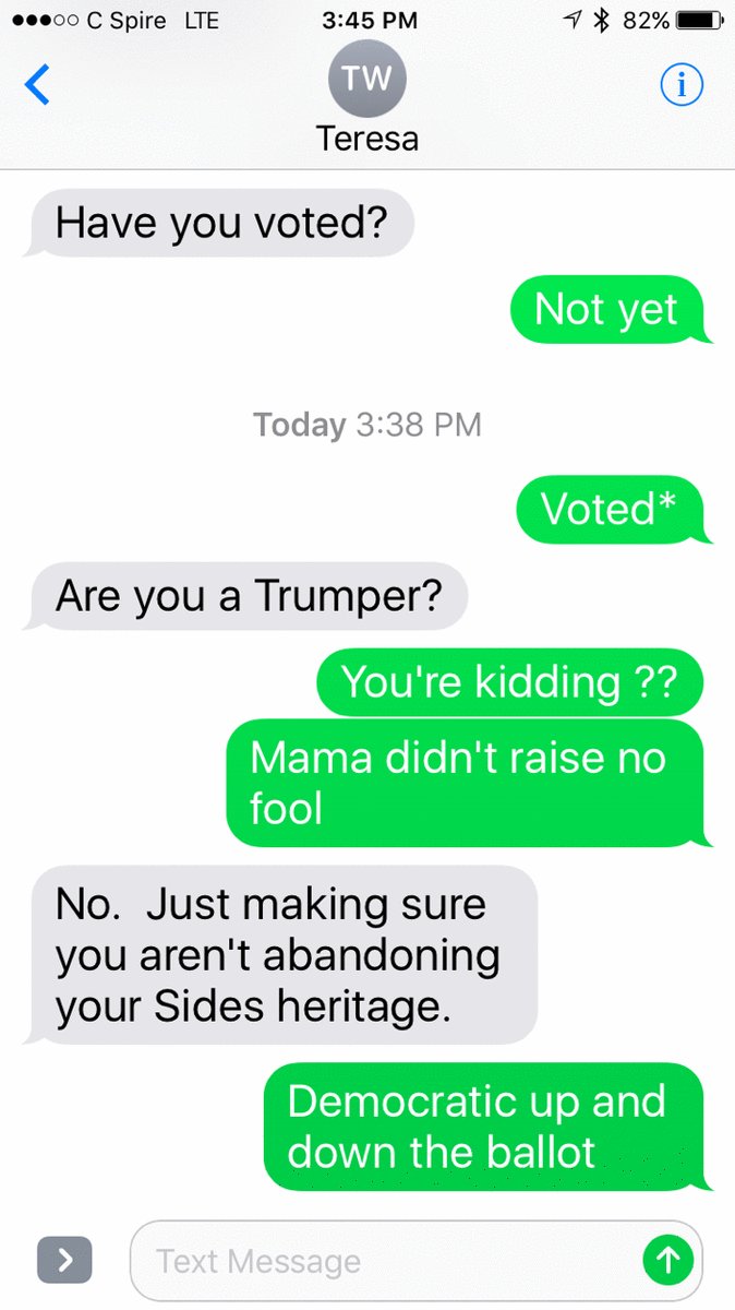 terryw218's tweet photo. Mom and son dialog for today. https://t.co/RvvIobU00C