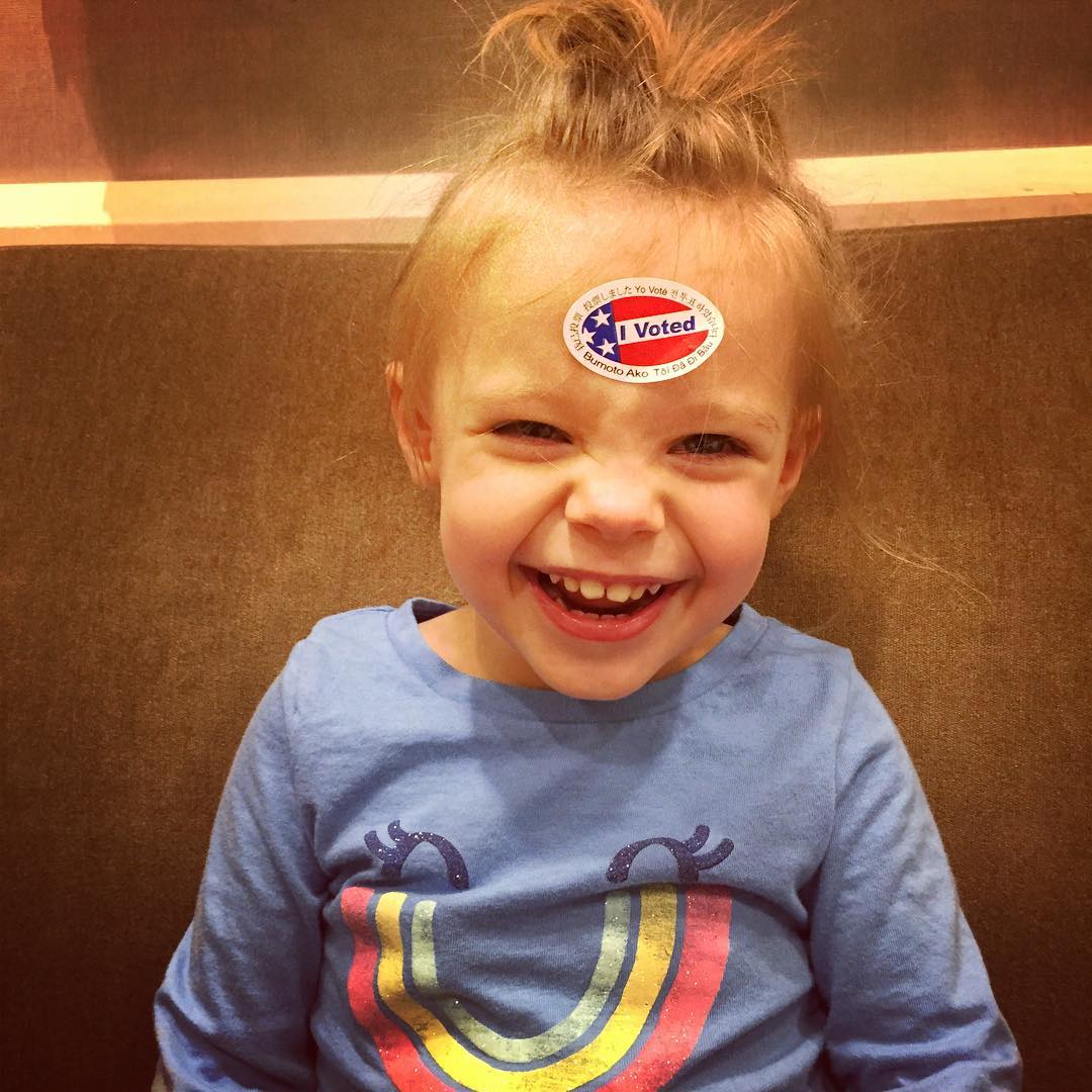 abigailchilton's tweet photo. we voted!! did you? https://t.co/6hPmOYo2Gw