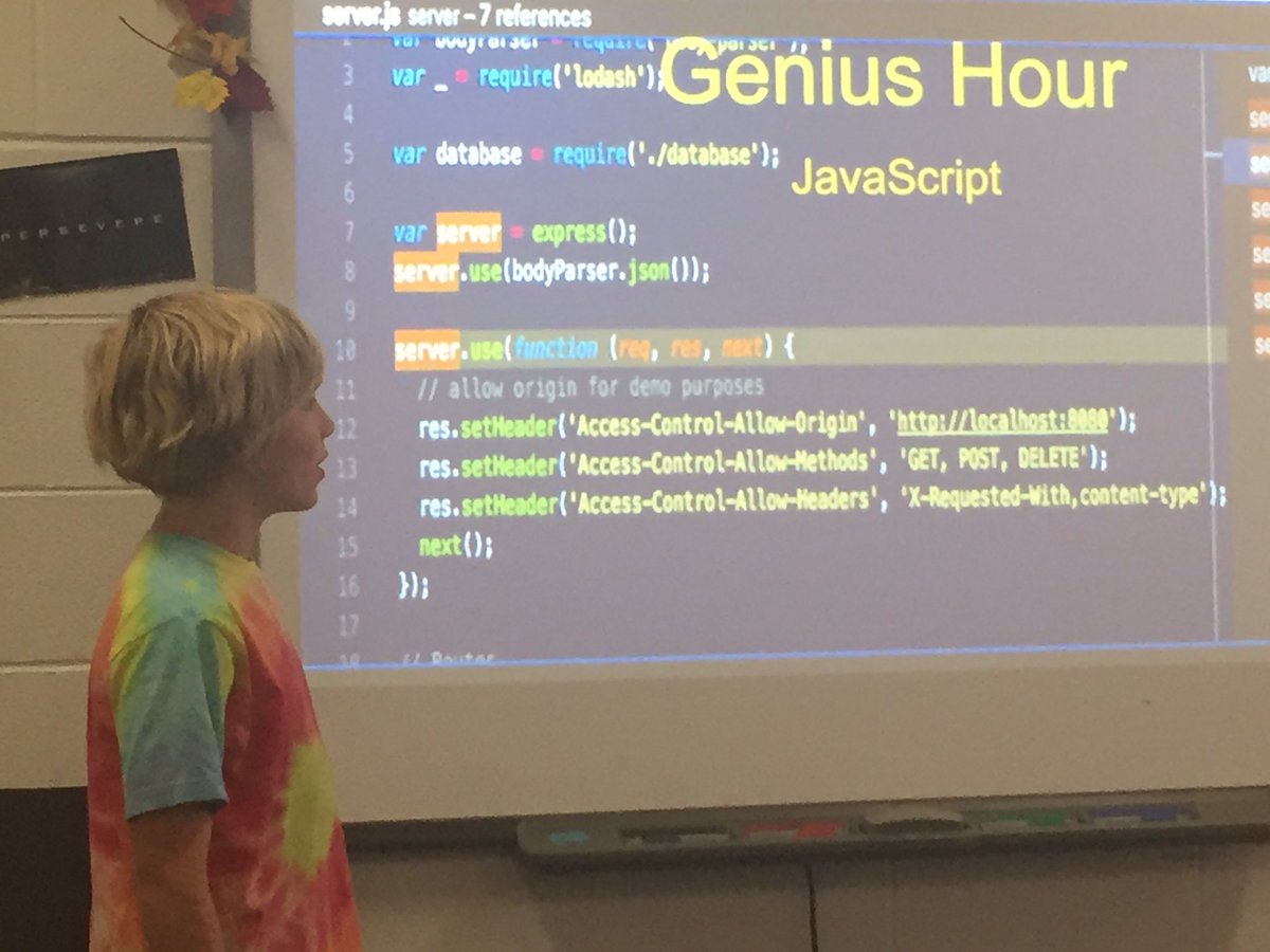 Lines3MW's tweet image. #geniushour presentation on JavaScript #futurecoder