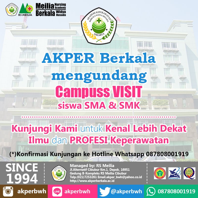 akperbwh's tweet image. Campuss Visit #dateng, ikut test, dan segera bergabung dengan AKPERBERKALA
