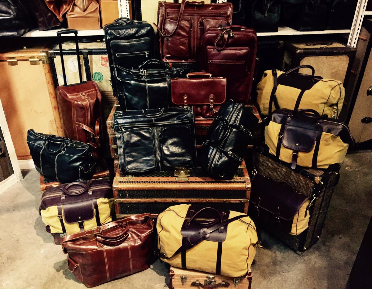 The Hand Prop Room On Twitter Brand New Leather Luggage