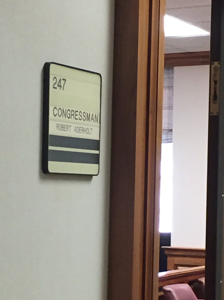 MattRMitchell's tweet photo. @ChrisYow14 @ALostrich I stopped by his office hoping he'd concede. No luck... https://t.co/0weGcYGxGz
