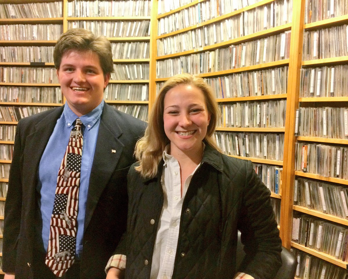 THOPshow's tweet photo. Thanks to Tessa of @SmithRepubs and Sam of @UMassDems for coming on today. Now we wait... #Elections2016 #THOP https://t.co/6SC9ofIJvR