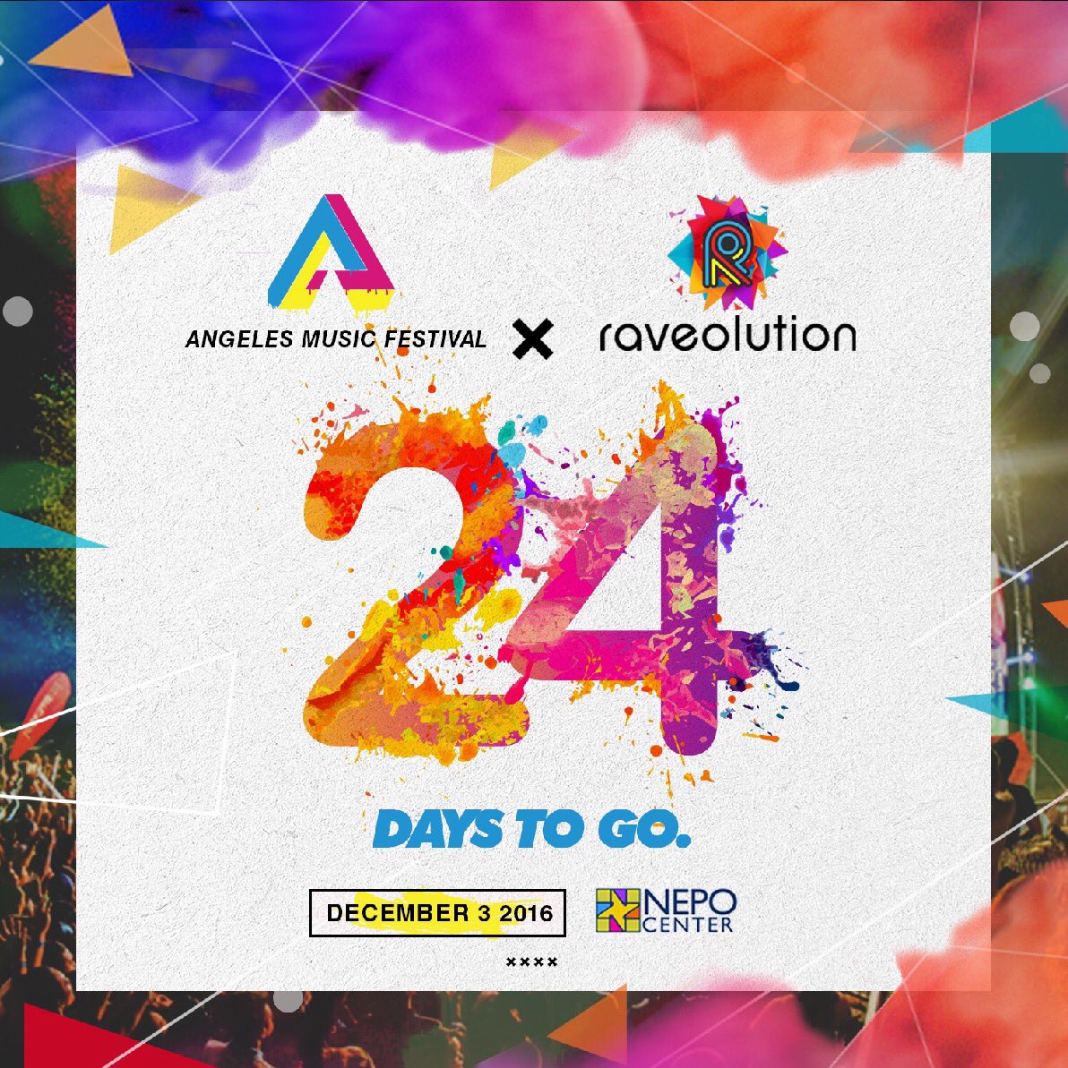 194_media's tweet photo. THIS time next month you could be in THIS crowd... getting PAINTED HARD!
Get tickets at @smtickets.
#RaveolutionOnTour
#AMFxRaveolution https://t.co/tLaiVnD7dW