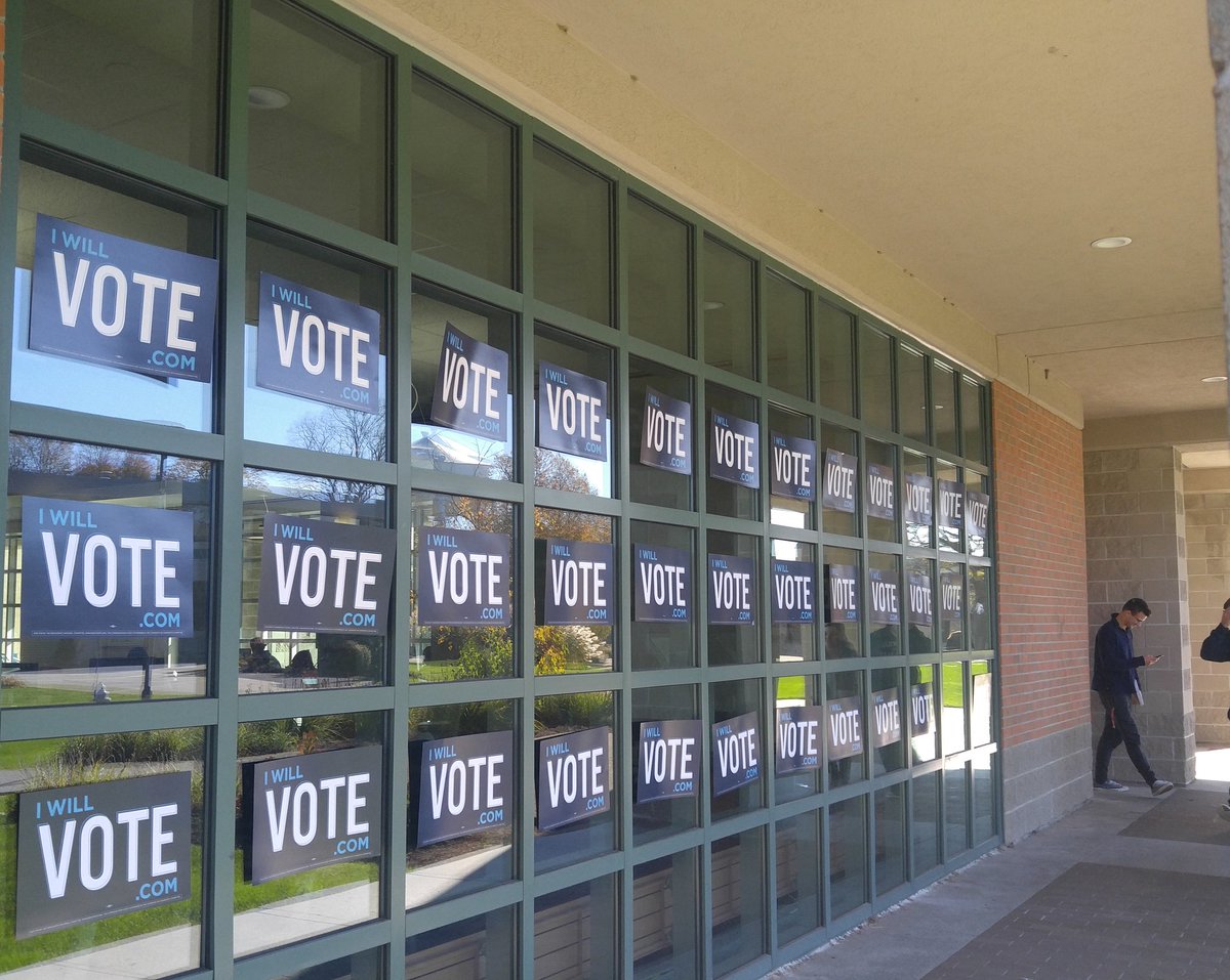 ccotemedia's tweet photo. @RWU_IRO hosting a mock #election and reminders to #vote at on #ElectionDay #Elections2016  @myrwu https://t.co/z6tZDGYyN3