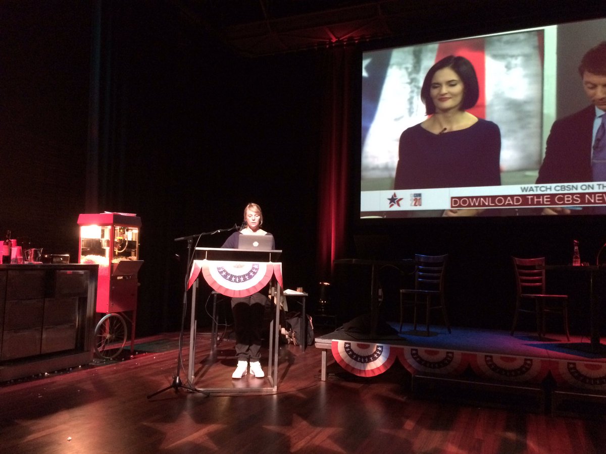 ClariceGargard's tweet photo. 'We moeten de goede uitslag blijven vieren en niet vergeten dat het veel slechter kan' - @LauravanDolron #FirstLadyNight https://t.co/RaGxkpXTds