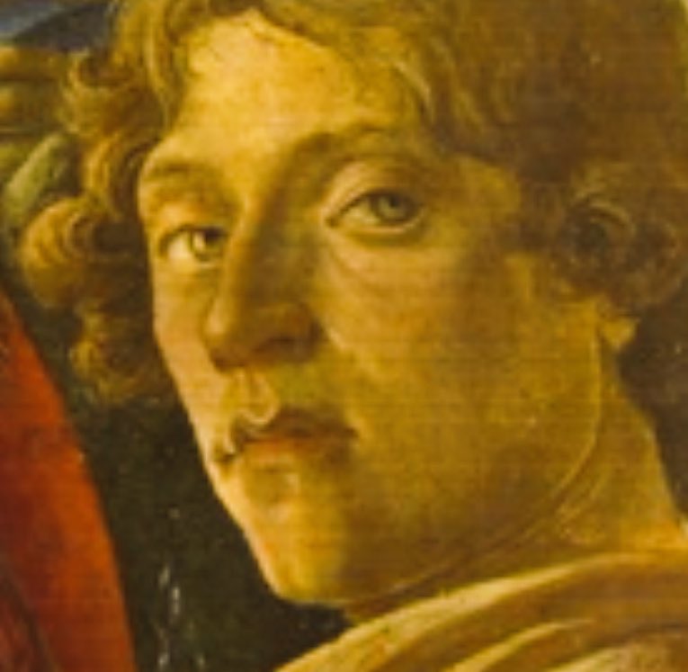 SimonaMascaro's tweet photo. E #indugiando nel guardarvi ora non trovo parole ne giudizio ....#gerundi
Botticelli (autoritratto)
@redaelena @PaolaToogoodxme https://t.co/Zx3CpUL5Hn
