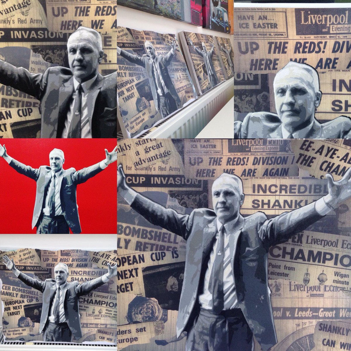MRG_ARTIST's tweet photo. Shankly painting #lfc #lfcicon #liverpoolfc #liverpoolfans https://t.co/lKQeMJU0fn