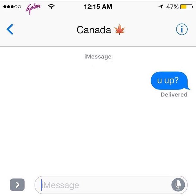 strombo's tweet photo. When America texts you. https://t.co/RGQehm7VjU