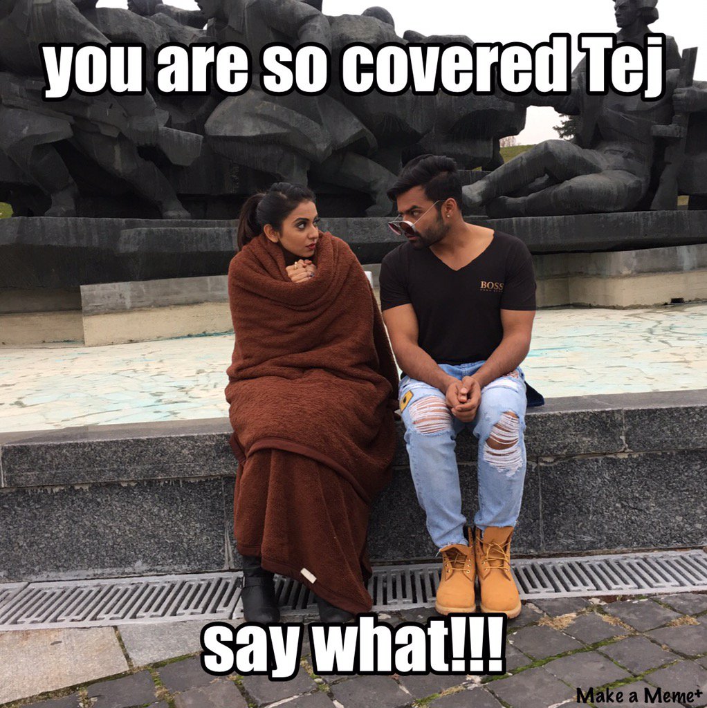 Rakulpreet's tweet photo. Bidding goodbye to d cold! 😃 Tata Ukraine💃 @IamSaiDharamTej enjoyyyyyyyy 😝 ! #winner #songs #wrap #bestshootever https://t.co/bl73qzhxam