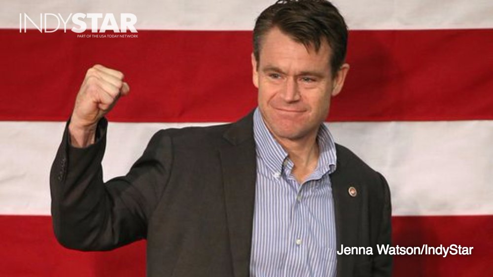indystar's tweet image. Republican Todd Young defeats Evan Bayh in Indiana&apos;s U.S. Senate race. indy.st/2fASRWP #INVotes #Election2016