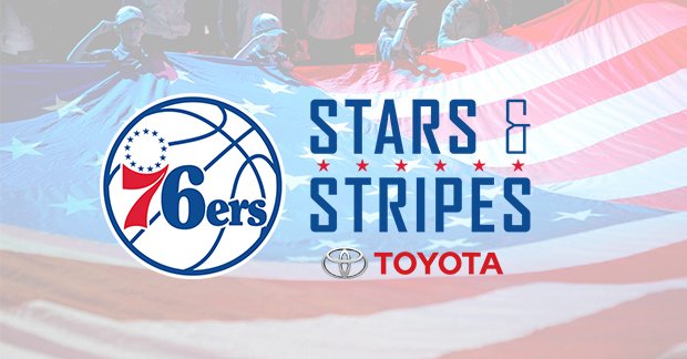 Sixers and Toyota Announce Saturday's Military Appreciation Night