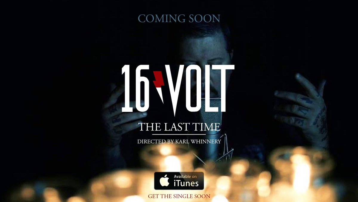 16volt_official's tweet photo. New #16volt video coming soon! https://t.co/8lpH1UBzzl for details! #thelasttime #thenegativespace #newmusic #newvideo #metalmusic #music https://t.co/mLrckopM7T