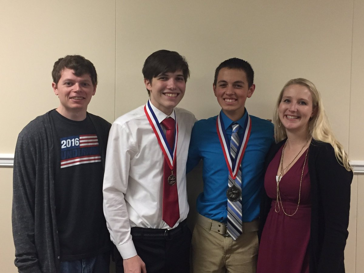 AthensDebate's tweet photo. Matthew Hernandez advanced to UIL State Congressional Debate! Michael Pulver is the 2nd alternate. #athensdebate #proudcoaches https://t.co/9ZUPNoTSJa