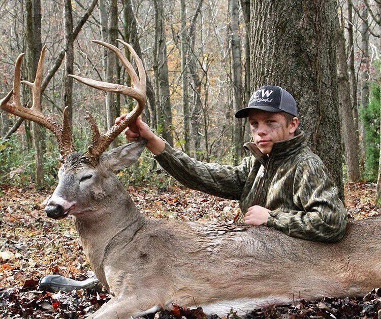 Izak Diehl with a giant!